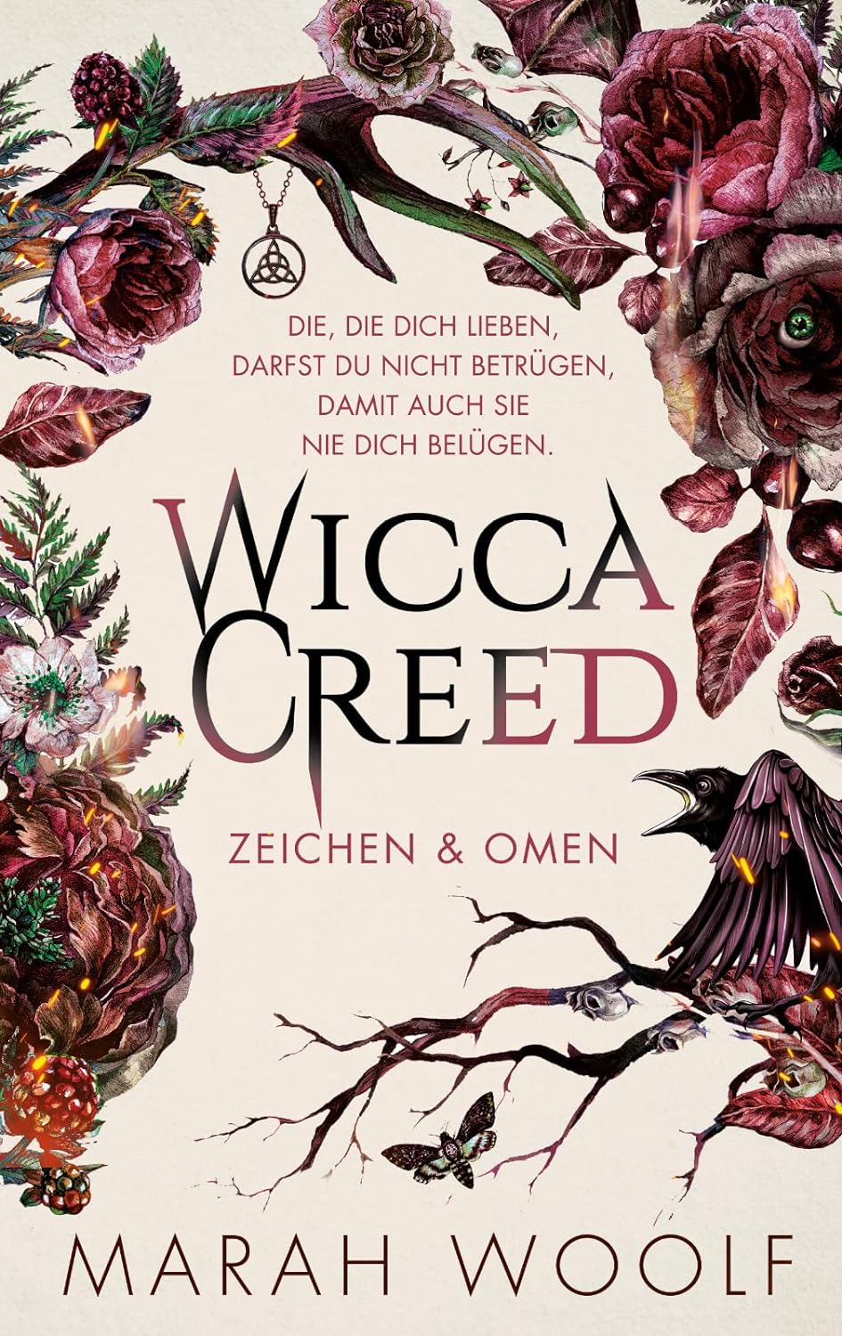 WiccaCreed : Zeichen & Omen signiert (WiccaChroniken 1) ohne farbigen Buchschnitt