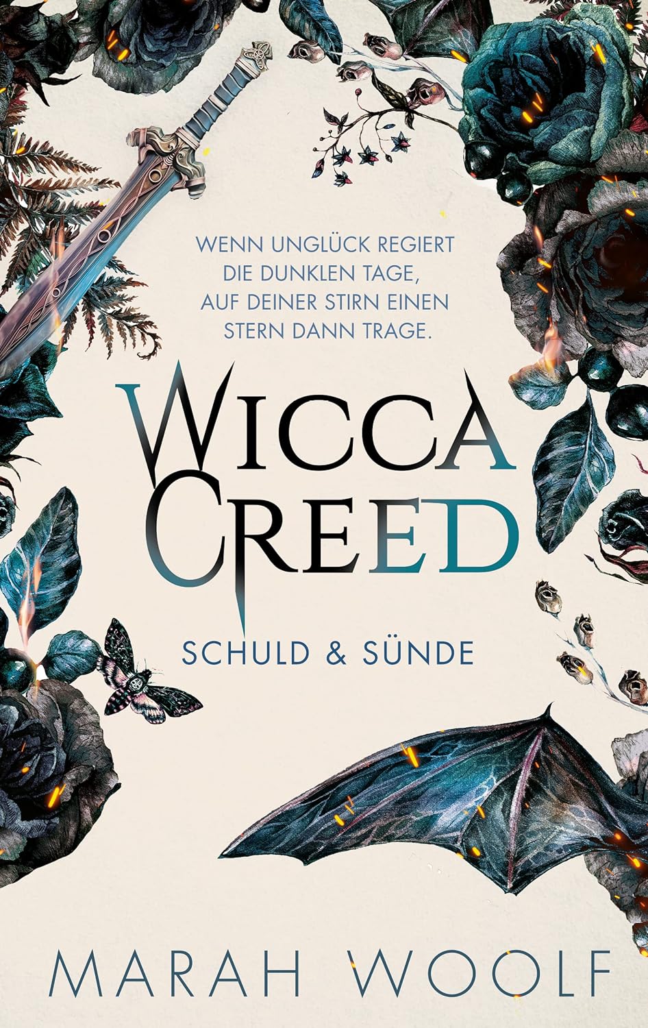 WiccaCreed : Schuld & Sünde signiert (WiccaChroniken 2) ohne farbigen Buchschnitt